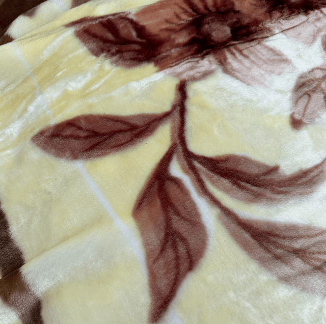Couvertures doublé à motifs et relief 5,8KG saumon  200/240