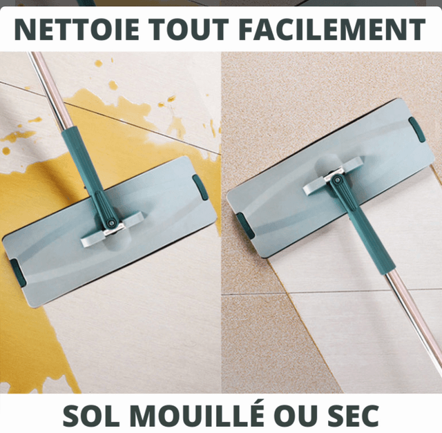 PACK MÉNAGE BY NONO +RACLETTE + 1 serpillère 