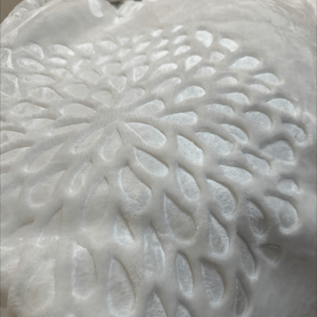 Couverture polaire 4 kg BLANC simple face