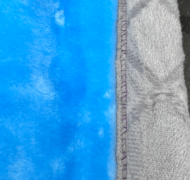 Couvertures doublé à motifs et relief 5,8KG saumon  200/240