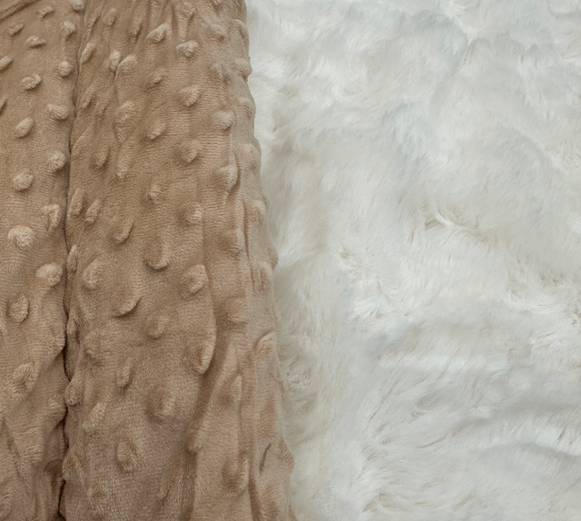 Couvertures polaire Bubble 5 kg blanche 200/240